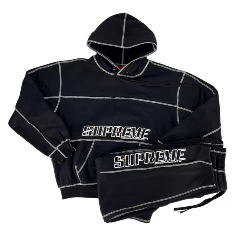 The Black Stitched Graphic Set